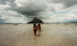 Château Les Hauts face au Mont Saint Michel